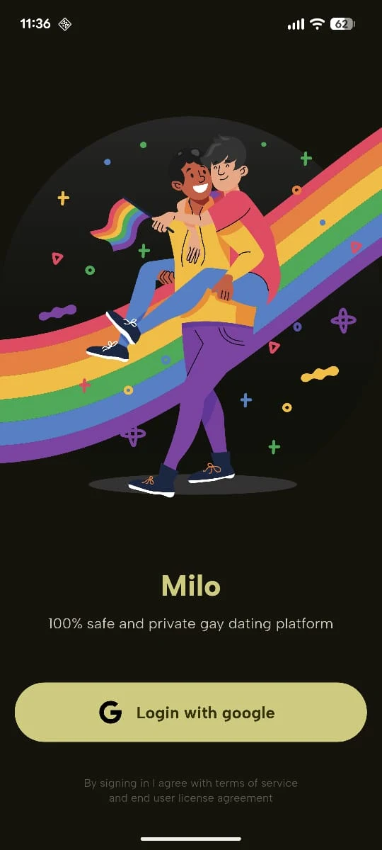Milo app screenshot